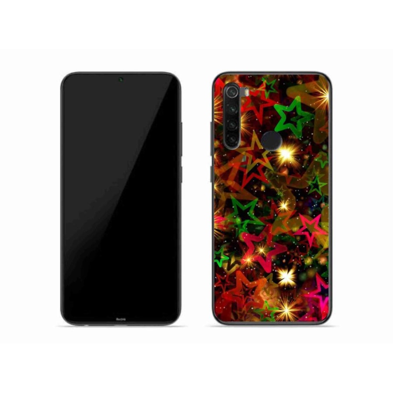Gél borítás mmCase a Xiaomi Redmi Note 8-hoz - színes csillagok