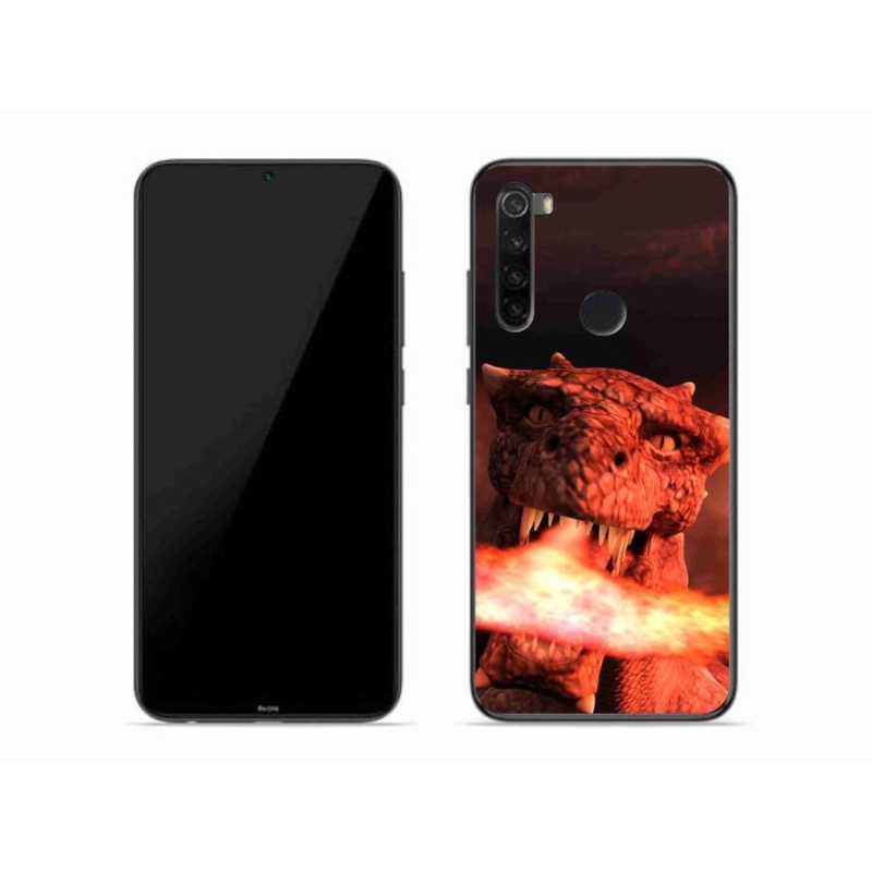 Gél borítás mmCase a Xiaomi Redmi Note 8-hoz - sárkány