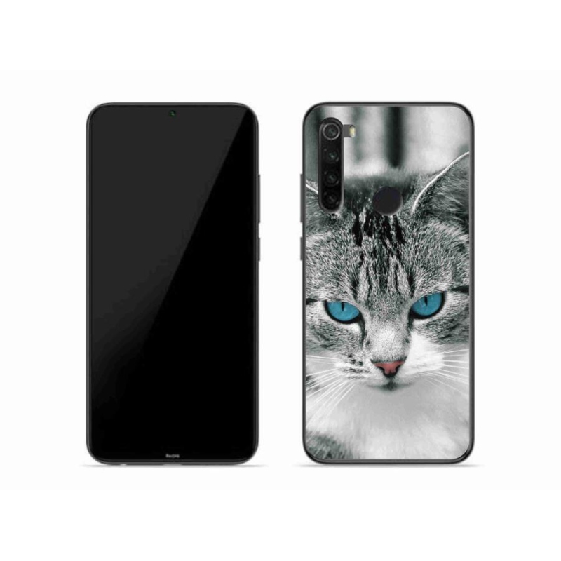Gél borítás mmCase a Xiaomi Redmi Note 8-hoz - macska nézet 1