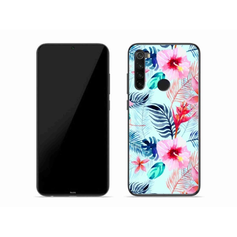 Gél borítás mmCase a Xiaomi Redmi Note 8-hoz - virágok