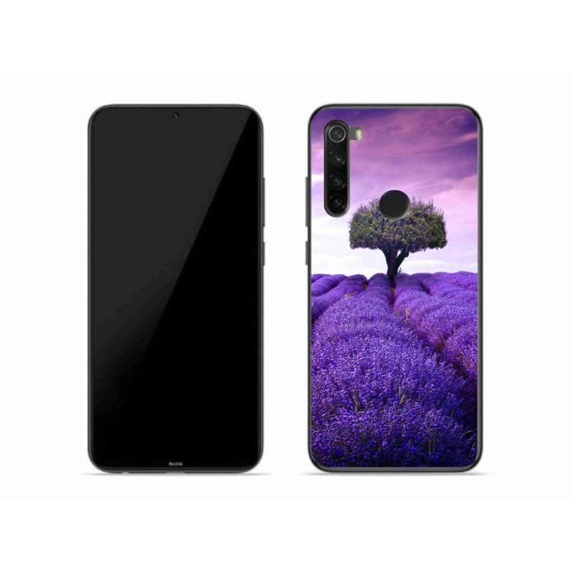 Gél borítás mmCase a Xiaomi Redmi Note 8-hoz - levendula rét