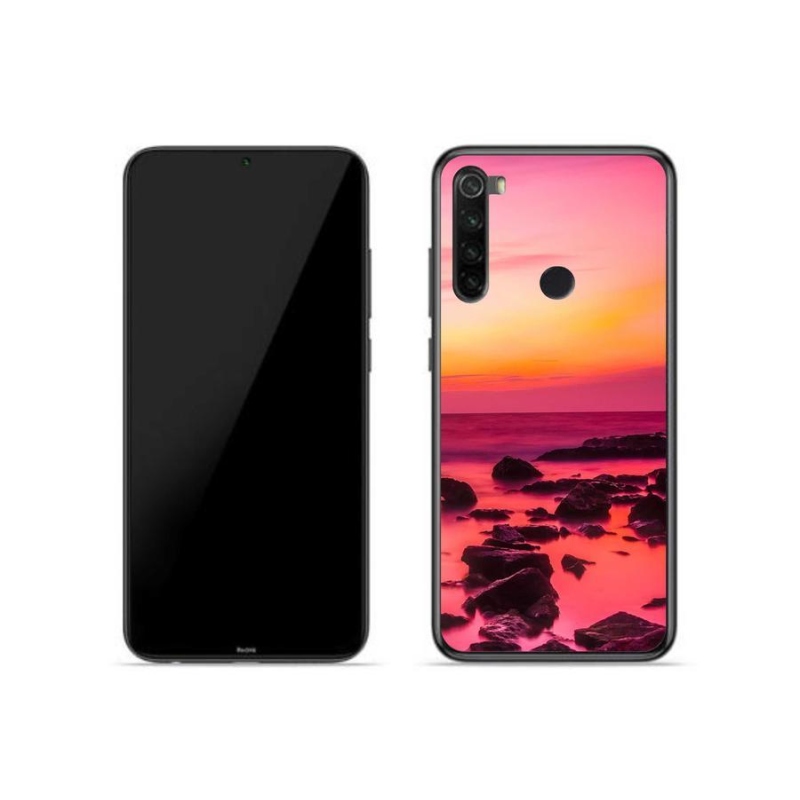 Gél borító mmCase a Xiaomi Redmi Note 8-hoz - tenger és ragyogás