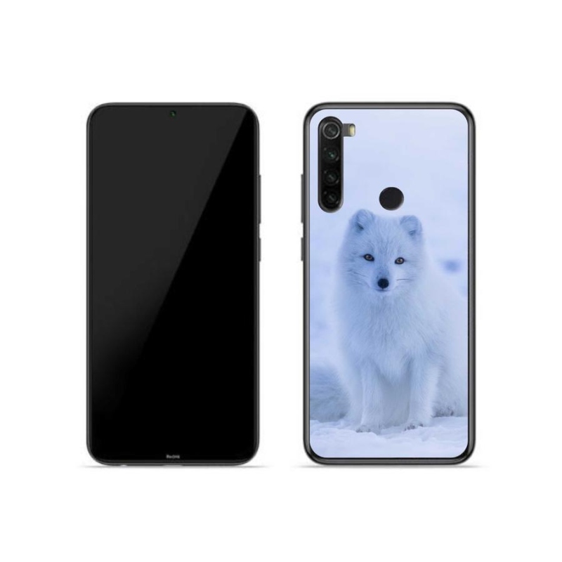 Gél borítás mmCase a Xiaomi Redmi Note 8-hoz - polár róka