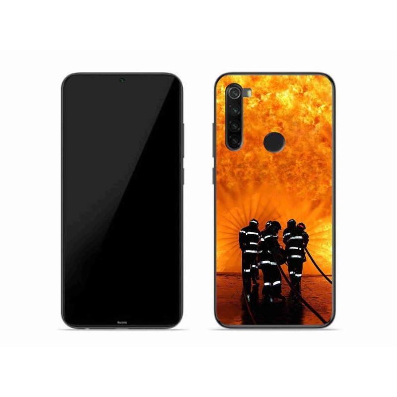 Gél borítás mmCase a Xiaomi Redmi Note 8-hoz - tűz