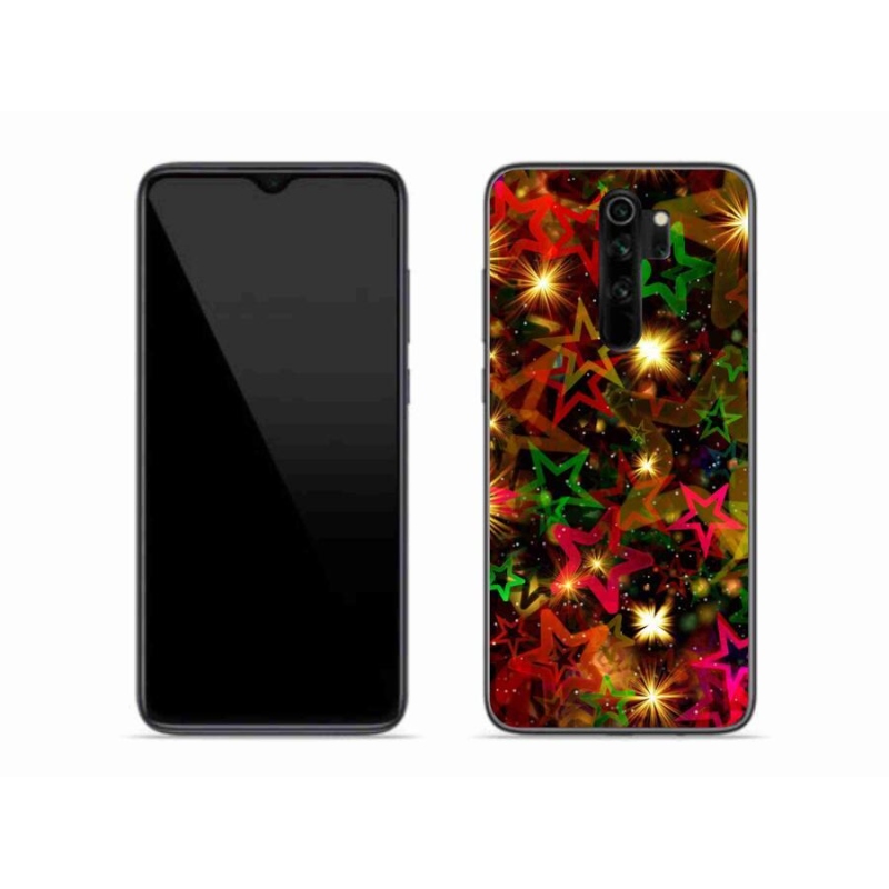 Gél borítás mmCase a Xiaomi Redmi Note 8 Pro számára - színes csillagok