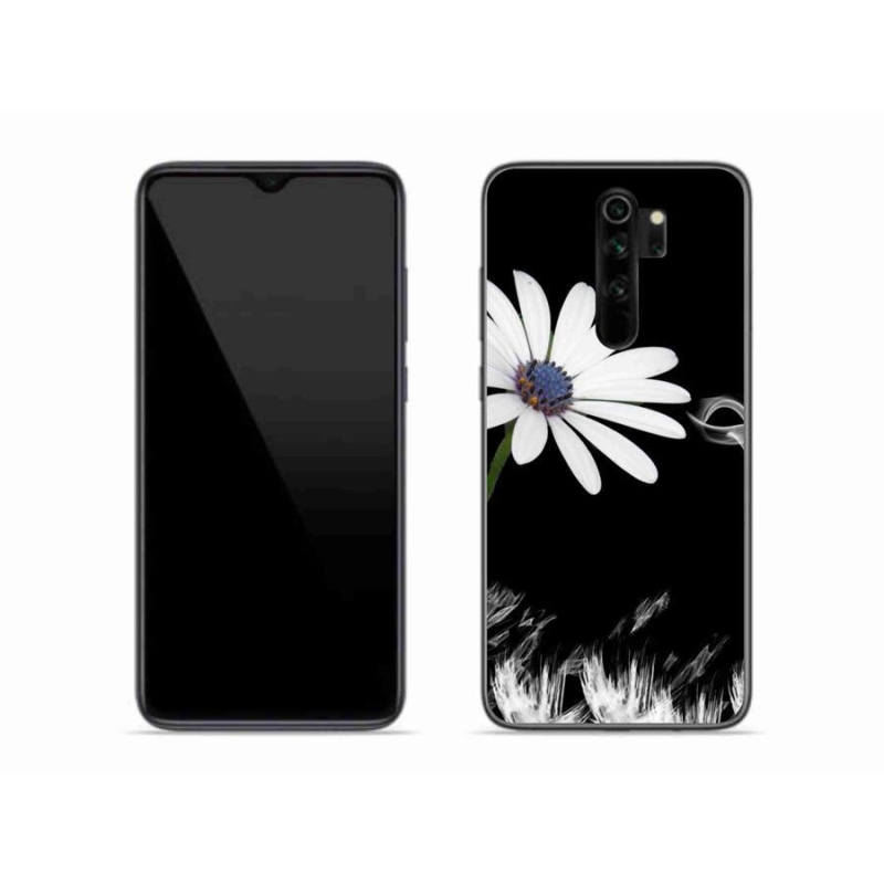 Gél borítás mmCase a Xiaomi Redmi Note 8 Pro készülékhez - fehér virág