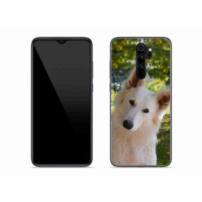 Gél borítás mmCase a Xiaomi Redmi Note 8 Pro-hoz - fehér Swiss Shepherd 1