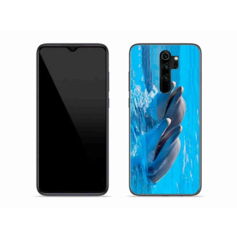Gél borítás mmCase a Xiaomi Redmi Note 8 Pro-hoz - delfinek