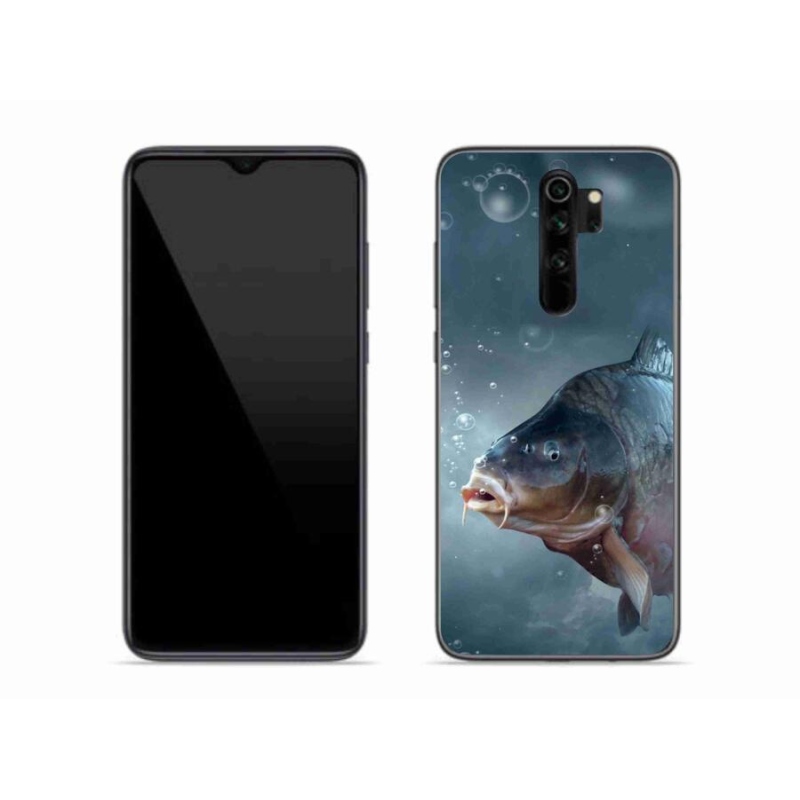Gél borítás mmCase a Xiaomi Redmi Note 8 Pro számára - ponty és buborékok