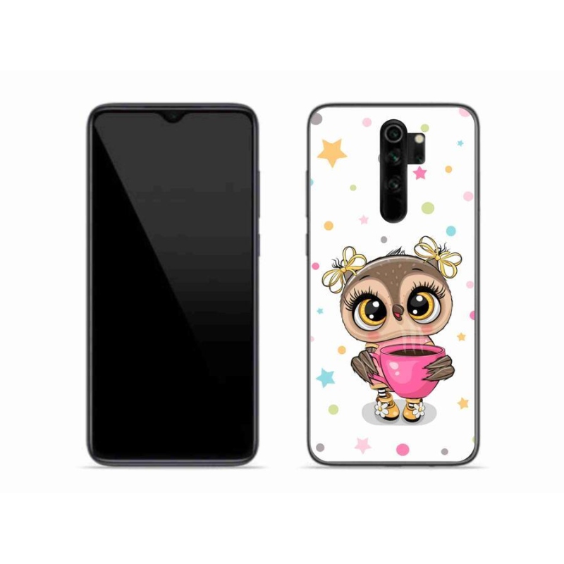 Gél borítás mmCase a Xiaomi Redmi Note 8 Pro-hoz - rajzfilm bagoly