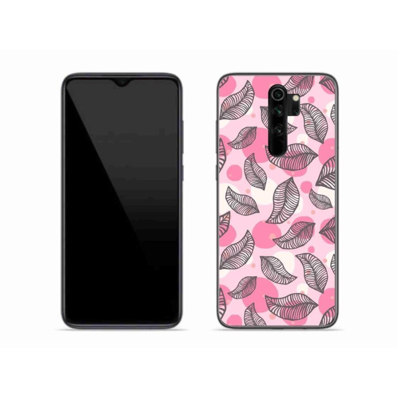 Gél borítás mmCase a Xiaomi Redmi Note 8 Pro-hoz - rajzfilmes hulló levelek