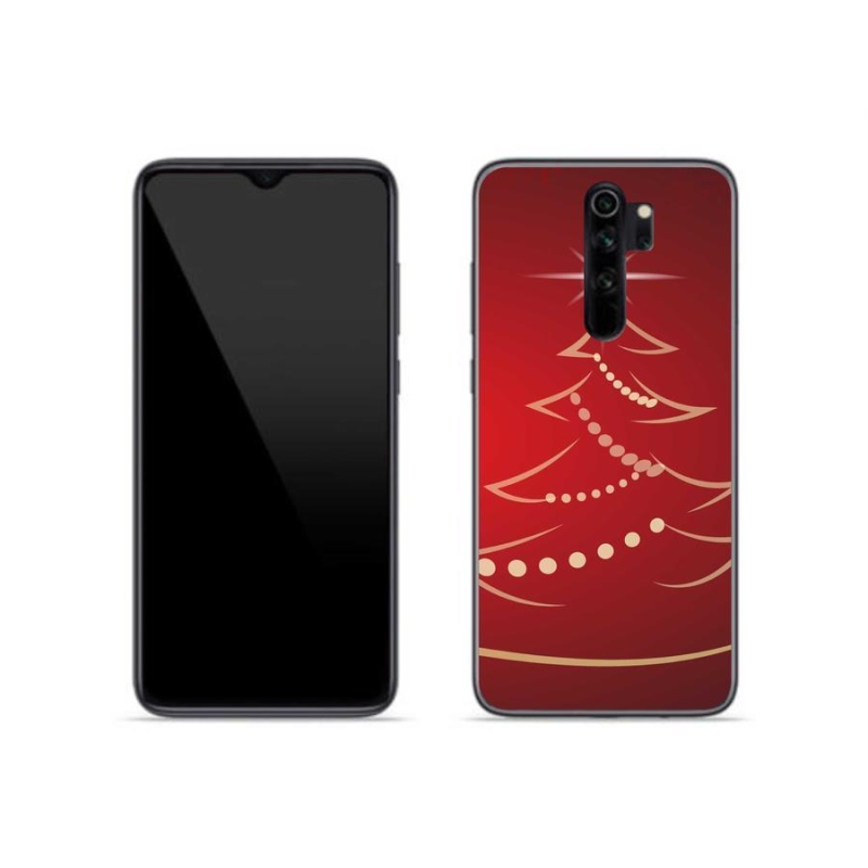 Gél borítás mmCase a Xiaomi Redmi Note 8 Pro számára - karácsonyfa karikatúra