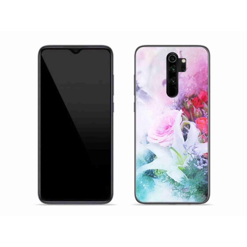 Gél borítás mmCase a Xiaomi Redmi Note 8 Pro számára - virágok 4