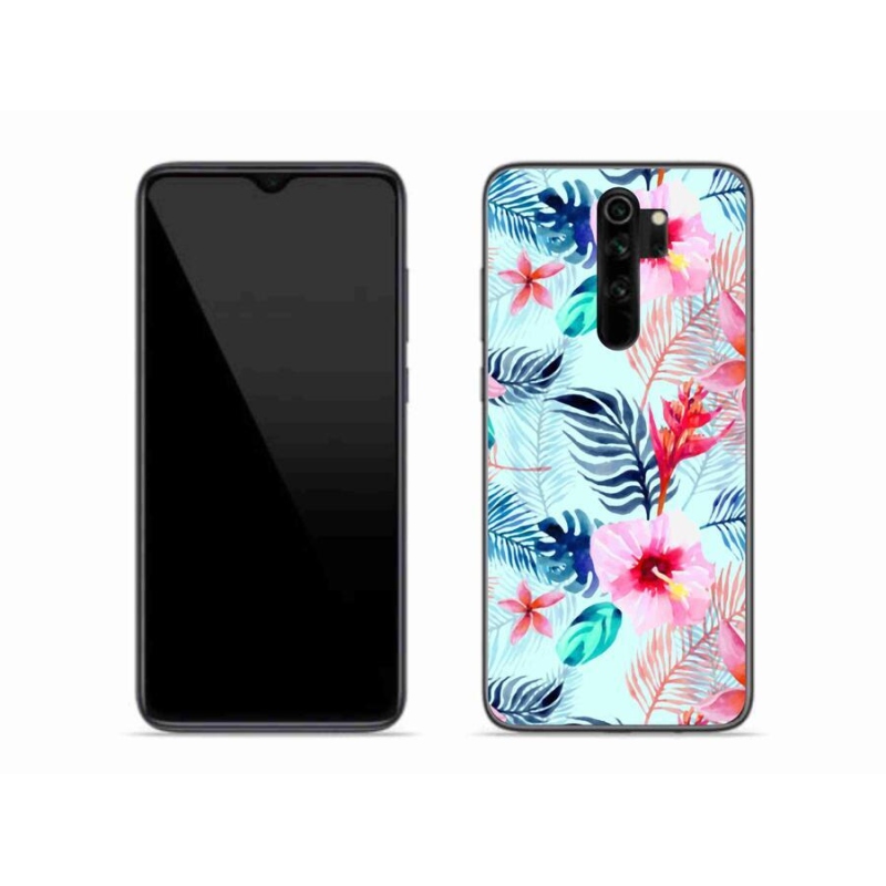 Gél borítás mmCase a Xiaomi Redmi Note 8 Pro számára - virágok