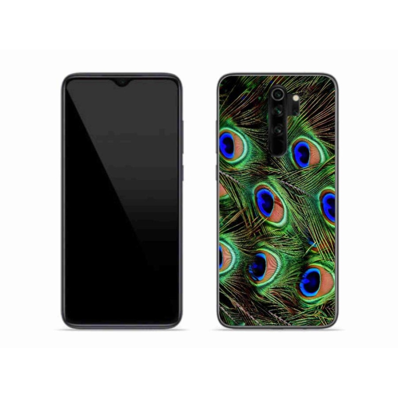 Zselés borítás mmCase a Xiaomi Redmi Note 8 Pro-hoz - pávatoll