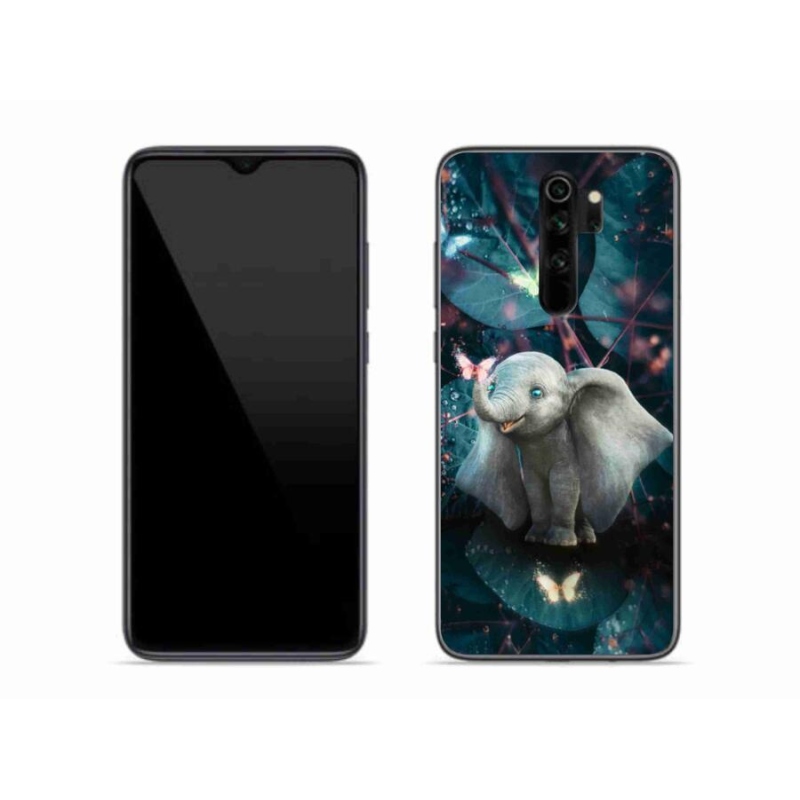 Gél borítás mmCase a Xiaomi Redmi Note 8 Pro számára - aranyos elefánt
