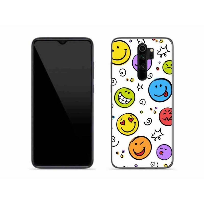 Gél borítás mmCase a Xiaomi Redmi Note 8 Pro készülékhez - smiley-k