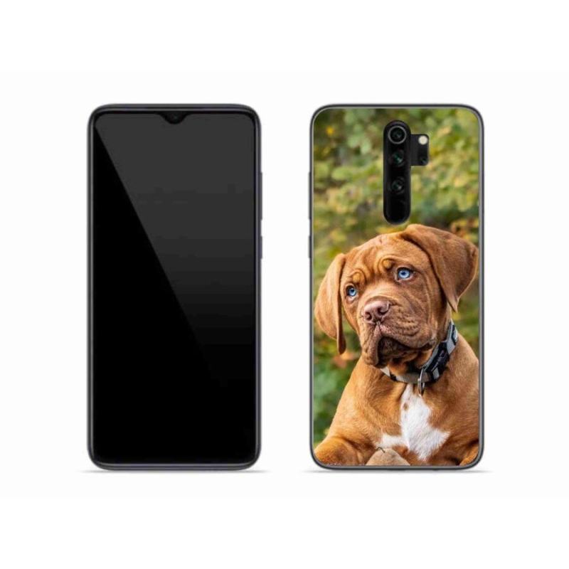 Gél borítás mmCase a Xiaomi Redmi Note 8 Pro számára - kölyökkutyakék