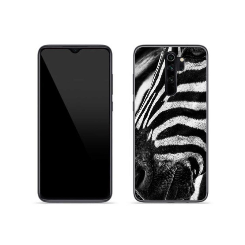Gél borítás mmCase a Xiaomi Redmi Note 8 Pro készülékhez - zebra