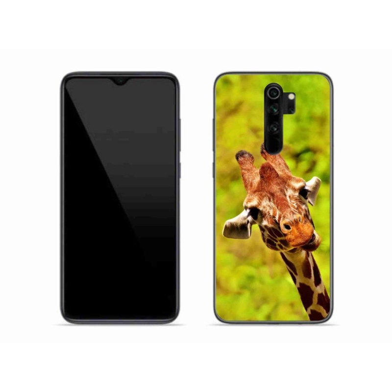 Zselés borítás mmCase a Xiaomi Redmi Note 8 Pro-hoz - zsiráf