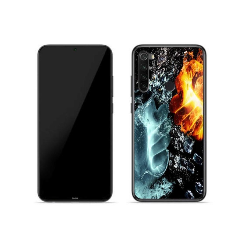 Gél borítás mmCase a Xiaomi Redmi Note 8-hoz - víz és tűz