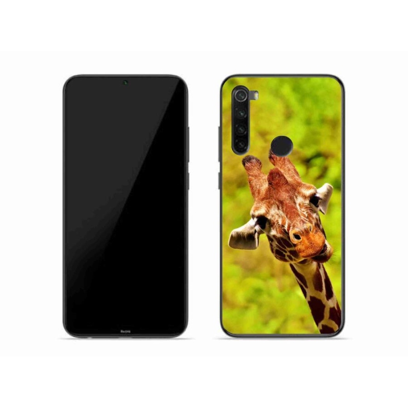 Zselés borítás mmCase a Xiaomi Redmi Note 8-hoz - zsiráf