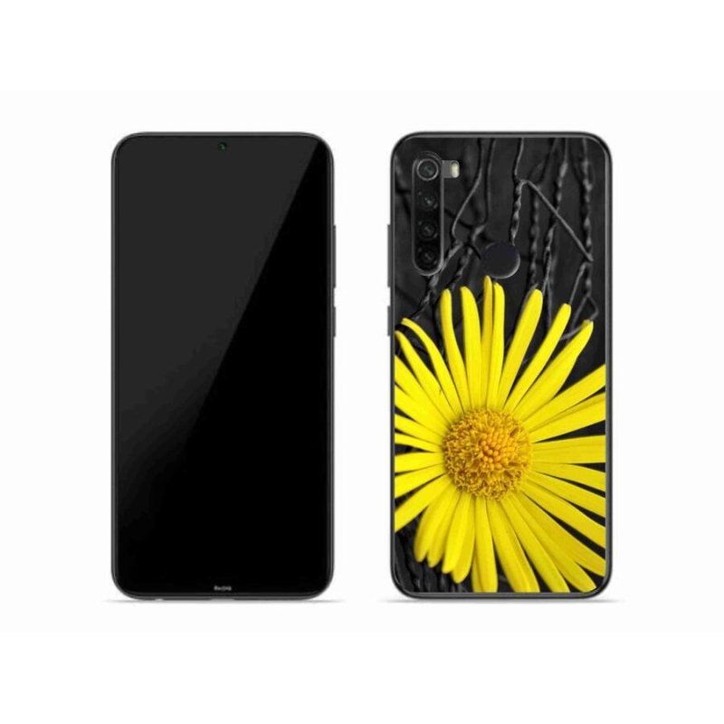 Gél borítás mmCase a Xiaomi Redmi Note 8-hoz - sárga virág