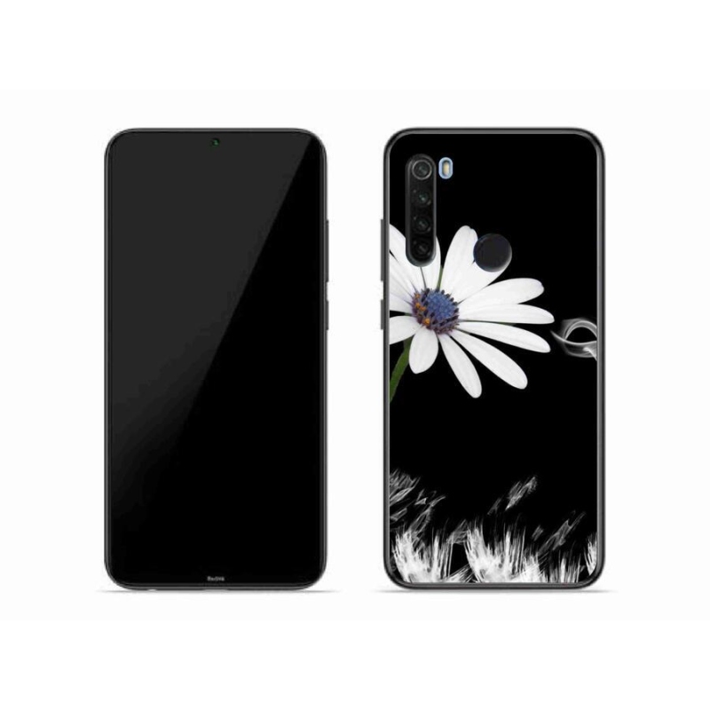 Gél borítás mmCase a Xiaomi Redmi Note 8T-hez - fehér virág