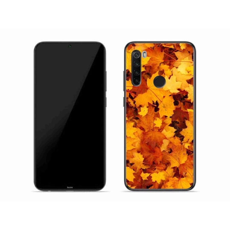 Gél borítás mmCase a Xiaomi Redmi Note 8T-hez - juharlevelek