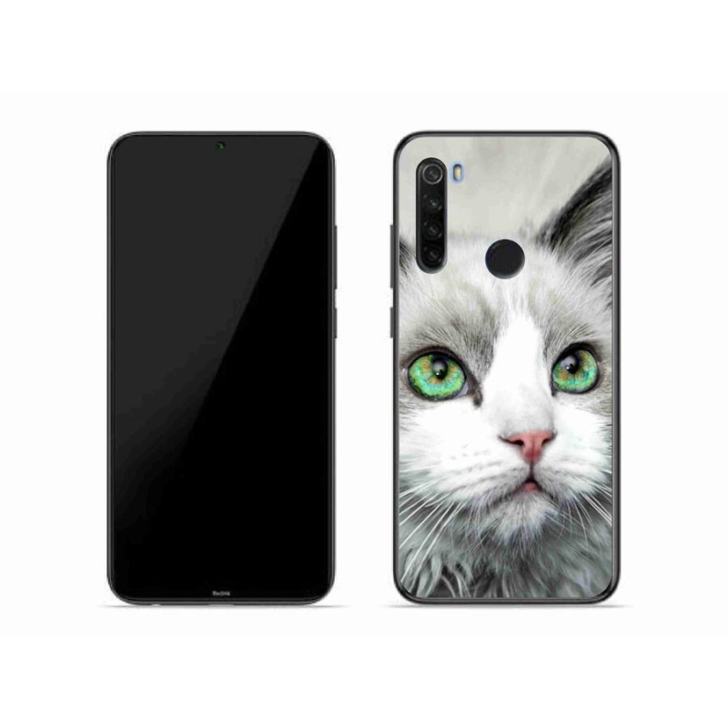 Gél borítás mmCase a Xiaomi Redmi Note 8T-hez - macska nézet