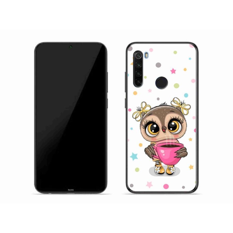Gél borítás mmCase a Xiaomi Redmi Note 8T-hez - rajzfilm bagoly