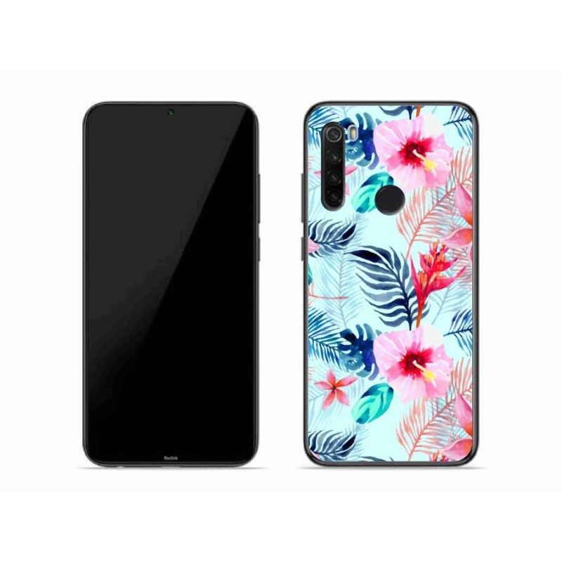 Gél borítás mmCase a Xiaomi Redmi Note 8T-hez - virágok