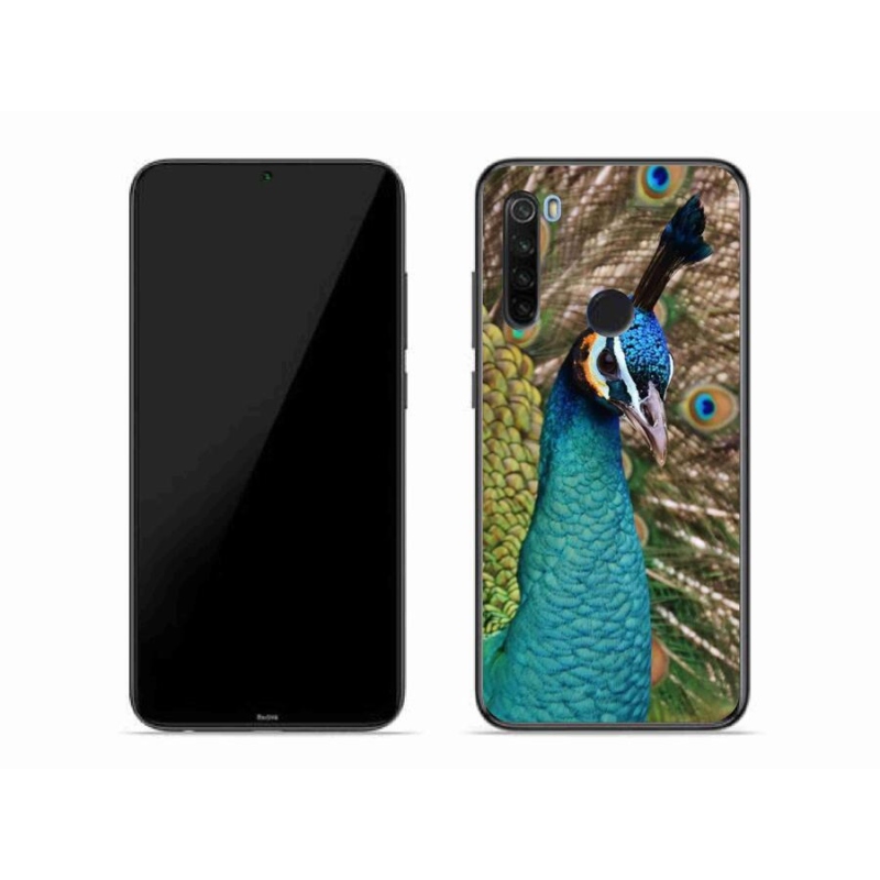 Zselés borítás mmCase a Xiaomi Redmi Note 8T-hez - páva
