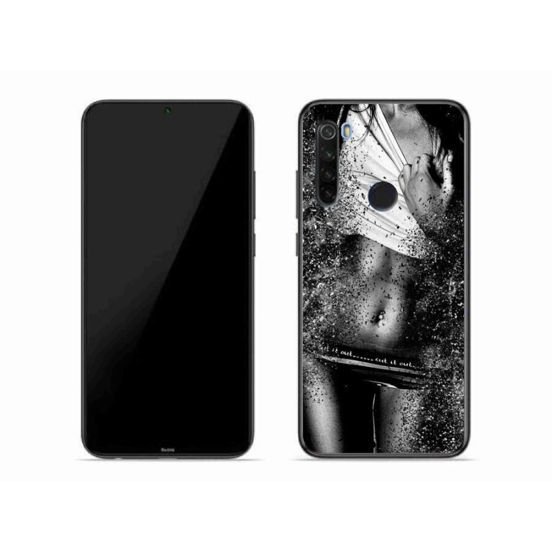 Gél borító mmCase a Xiaomi Redmi Note 8T-hez - szexi nő 1