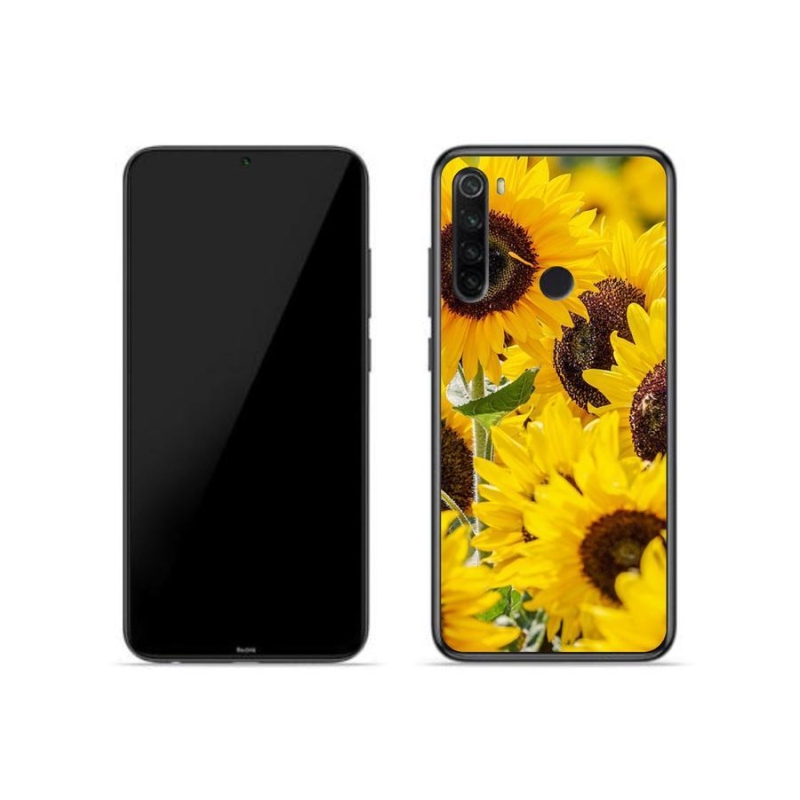 Gél borítás mmCase a Xiaomi Redmi Note 8T-hez - Napraforgó