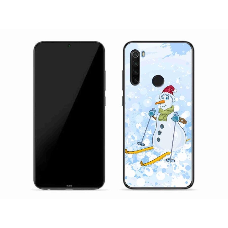 Gél borítás mmCase a Xiaomi Redmi Note 8T-hez - hóember