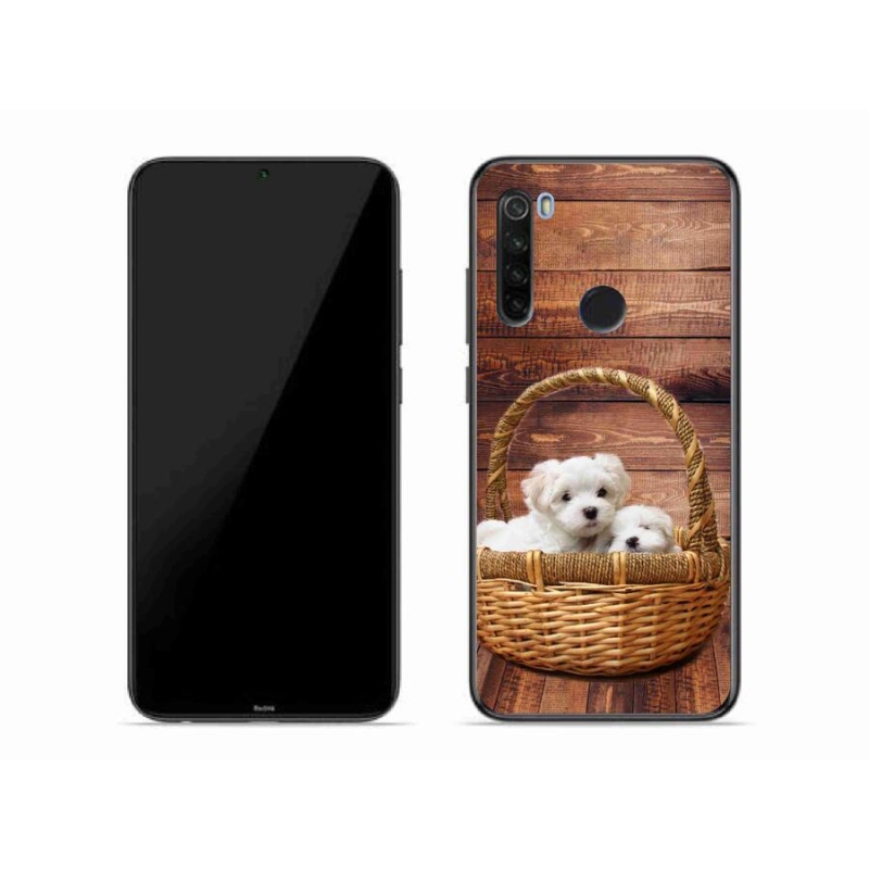 Gél borítás mmCase a Xiaomi Redmi Note 8T-hez - kölyökkutyák
