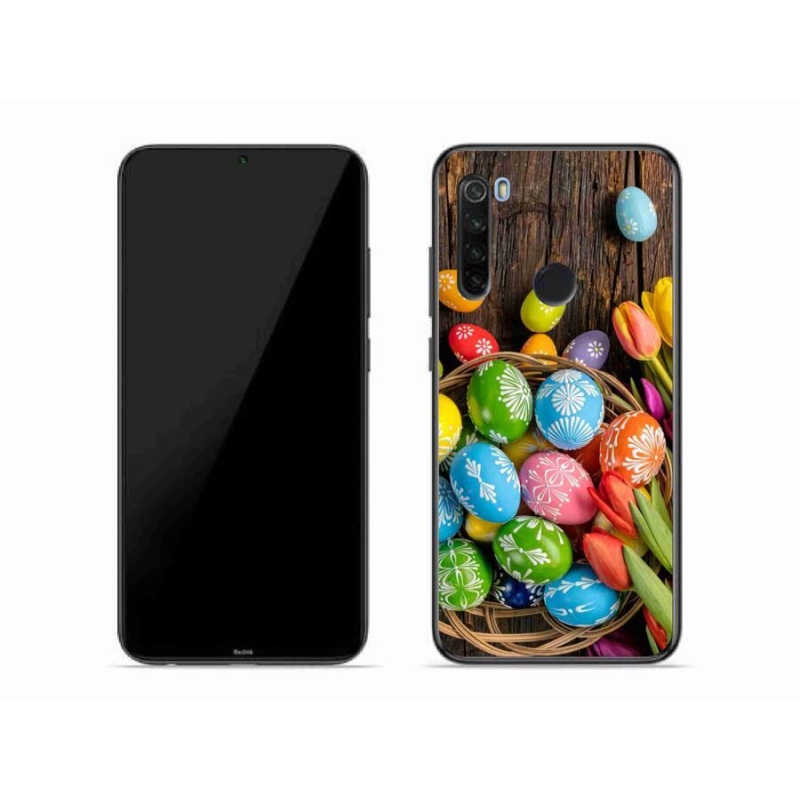 Gél borítás mmCase a Xiaomi Redmi Note 8T számára - Húsvéti tojások