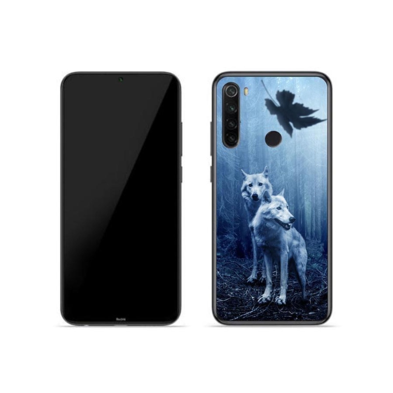 Gél borítás mmCase a Xiaomi Redmi Note 8T-hez - farkasok az erdőben