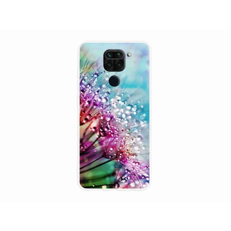 Gél borító mmCase a Xiaomi Redmi Note 9-hez - színes virágok