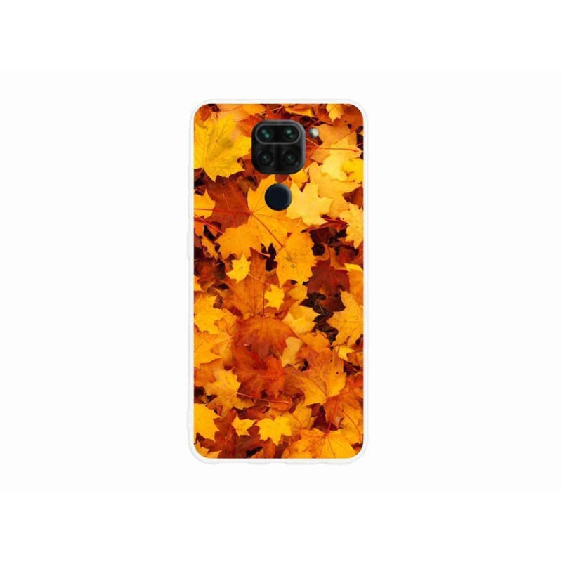Gél borítás mmCase a Xiaomi Redmi Note 9-hez - juharlevelek