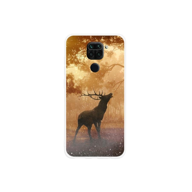 Gél borítás mmCase a Xiaomi Redmi Note 9-hez - szarvas a vadászaton