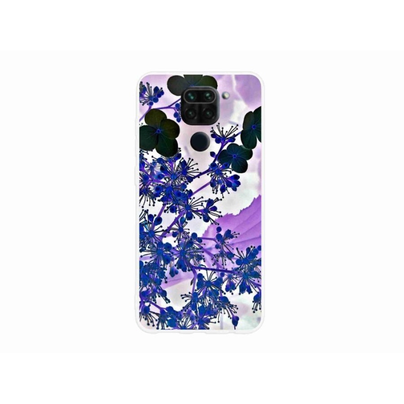 Gél borítás mmCase a Xiaomi Redmi Note 9-hez - hortenzia virág
