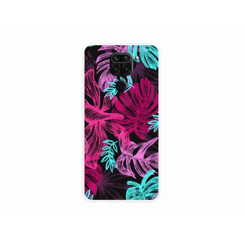 Gél borítás mmCase a Xiaomi Redmi Note 9-hez - virágok 1