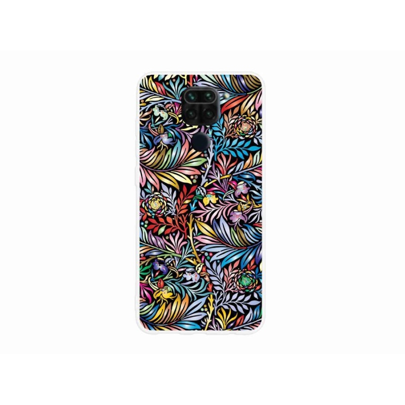 Gél borító mmCase a Xiaomi Redmi Note 9-hez - virágok 5