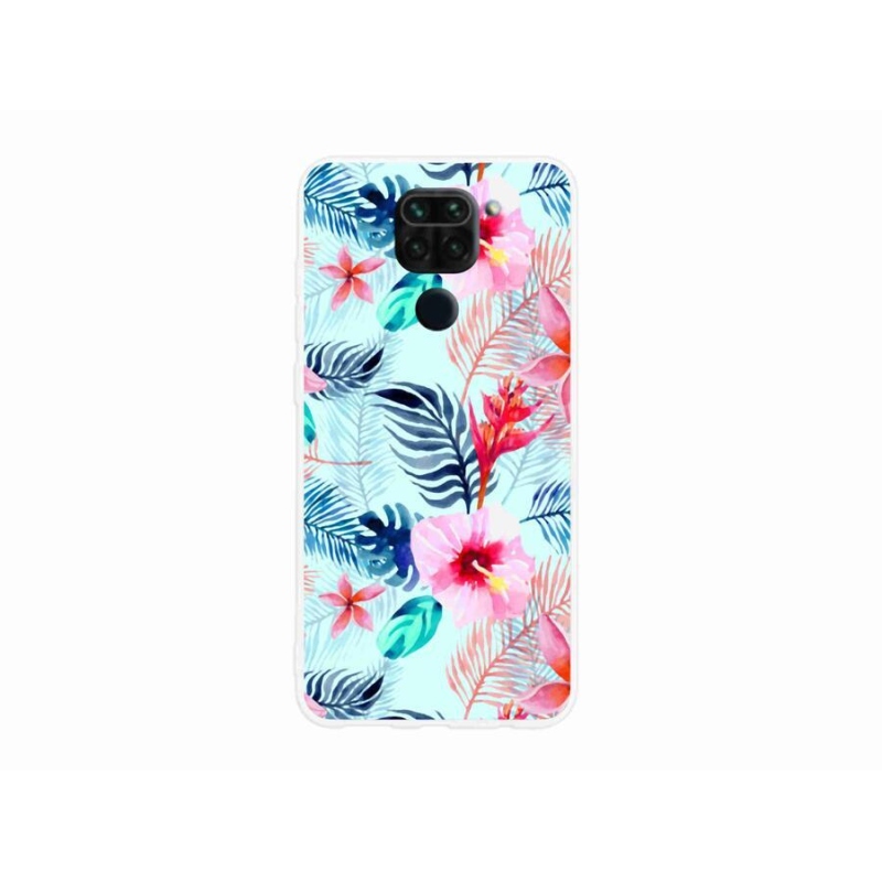 Gél borítás mmCase a Xiaomi Redmi Note 9-hez - virágok