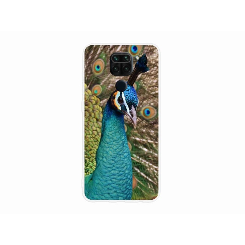 Gél borítás mmCase a Xiaomi Redmi Note 9-hez - páva