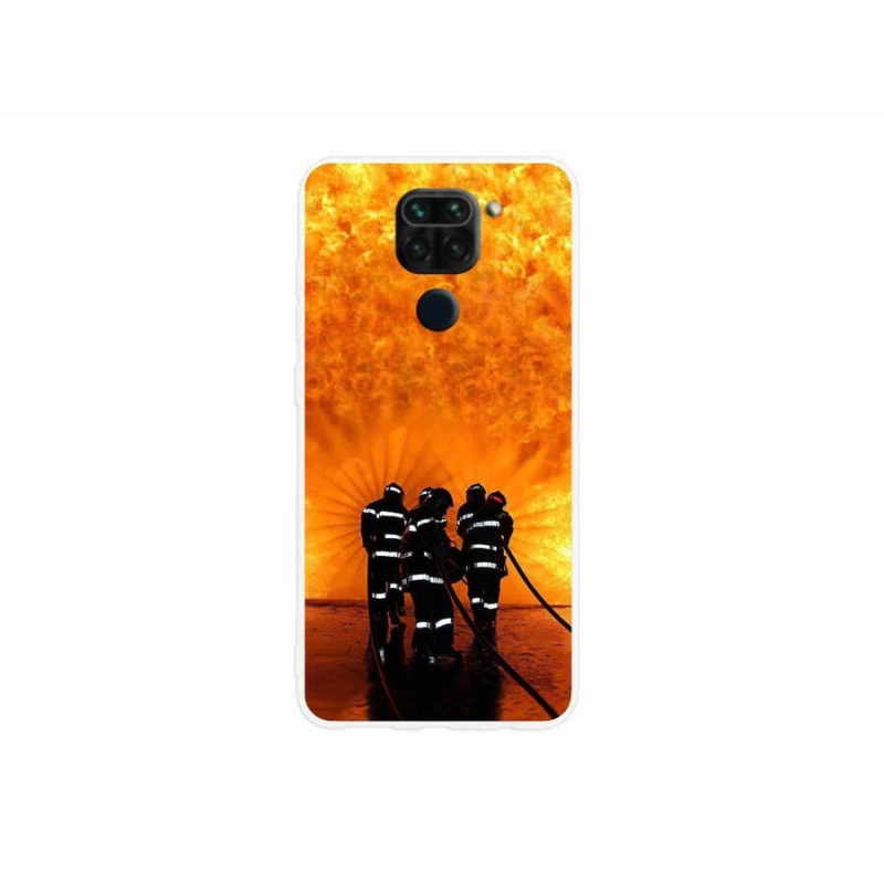 Gél borítás mmCase a Xiaomi Redmi Note 9-hez - tűz
