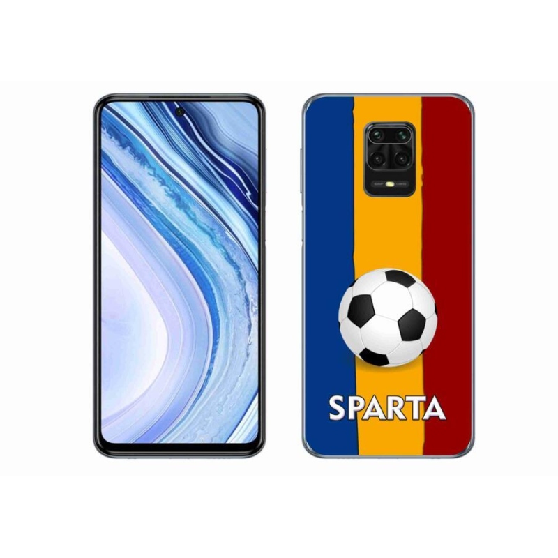 Gél borítás mmCase a Xiaomi Redmi Note 9 Pro-hoz - futball 1
