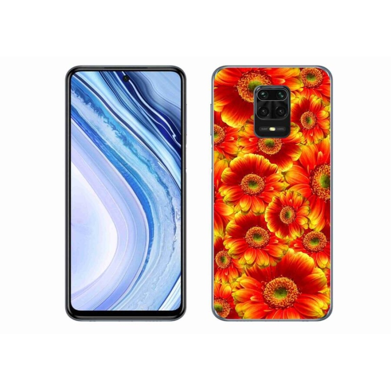 Gél borítás mmCase a Xiaomi Redmi Note 9 Pro készülékhez - gerbera 1